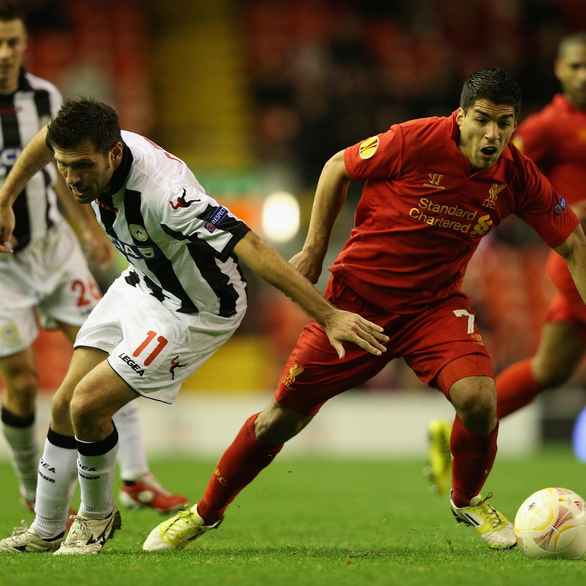 Udinese vs. Liverpool: Europa League Preview, Team News and Projected 