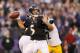 BALTIMORE, MD - DECEMBER 02: Quarterback Joe Flacco #5 of the Baltimore Ravens drops back to pass against the Pittsburgh Steelers during the first half at M&T Bank Stadium on December 2, 2012 in Baltimore, Maryland. (Photo by Rob Carr/Getty Images)