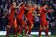 LIVERPOOL, ENGLAND - DECEMBER 01: Daniel Agger of Liverpool is congratulated by his team-mates after scoring the opening goal during the Barclays Premier League match between Liverpool and Southampton at Anfield on December 1, 2012 in Liverpool, England. (Photo by Chris Brunskill/Getty Images)