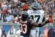 Dec 2, 2012; Chicago, IL, USA; Chicago Bears cornerback Charles Tillman (33) breaks up a pass to Seattle Seahawks wide receiver Braylon Edwards (17) during the first quarter at Soldier Field. Mandatory Credit: Rob Grabowski-USA TODAY Sports