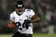 BALTIMORE, MD - AUGUST 23: Running back Montell Owens #24 of the Jacksonville Jaguars rushes agains the Baltimore Ravens during the preseason game at M&T Bank Stadium on August 23, 2012 in Baltimore, Maryland. The Baltimore Ravens won 48-17. (Photo by Patrick Smith/Getty Images)
