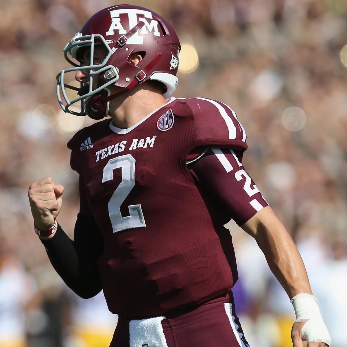 Johnny Manziel Aggies QB Will Eventually 2Time Heisman Winner