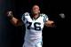CHARLOTTE, NC - OCTOBER 21: Greg Hardy #76 of the Carolina Panthers during their game at Bank of America Stadium on October 21, 2012 in Charlotte, North Carolina. (Photo by Streeter Lecka/Getty Images)