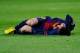 BARCELONA, SPAIN - DECEMBER 05: Lionel Messi of FC Barcelona reacts on the pitch after being injured during the UEFA Champions League Group G match between FC Barcelona and SL Benfica at Nou Camp on December 5, 2012 in Barcelona, Spain. (Photo by David Ramos/Getty Images)
