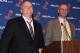 NEW YORK, NY - DECEMBER 04: (L-R) Bill Daly, Deputy Commissioner of the National Hockey League and Steve Fehr of the NHL Players Association address the media following negotiations at the Westin Times Square Hotel on December 4, 2012 in New York City. (Photo by Bruce Bennett/Getty Images)