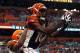 CLEVELAND, OH - OCTOBER 14: Wide receiver A.J. Green #18 of the Cincinnati Bengals catches a pass in front of defensive back Joe Haden #23 of the Cleveland Browns at Cleveland Browns Stadium on October 14, 2012 in Cleveland, Ohio. (Photo by Matt Sullivan/Getty Images)