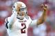 TUSCALOOSA, AL - NOVEMBER 10: Quarterback Johnny Manziel #2 of the Texas A&M Aggies celebrates after a touchdown during the game against the Alabama Crimson Tide at Bryant-Denny Stadium on November 10, 2012 in Tuscaloosa, Alabama. (Photo by Mike Zarrilli/Getty Images)