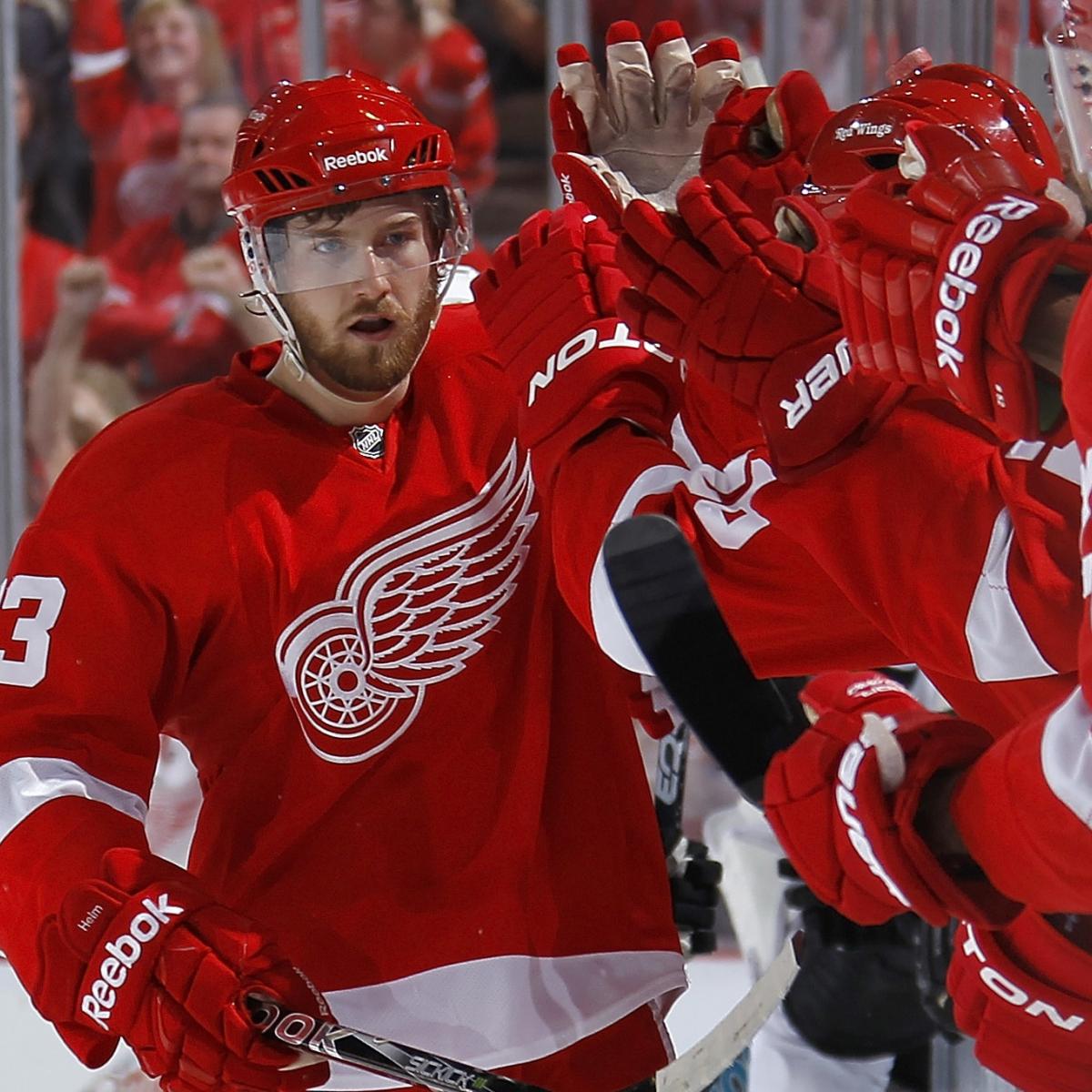 Detroit Red Wings: Power Ranking the Red Wings' 