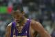 AUBURN HILLS, MI - JUNE 15: Kobe Bryant #8 of the Los Angeles Lakers hangs his head in dejection in the fourth quarter of game five of the 2004 NBA Finals against the Detroit Pistons on June 15, 2004 at The Palace of Auburn Hills in Auburn Hills, Michigan. The Pistons won 100-87. NOTE TO USER: User expressly acknowledges and agrees that, by downloading and or using this photograph, User is consenting to the terms and conditions of the Getty Images License Agreement. (Photo by Jed Jacobsohn/Getty Images)
