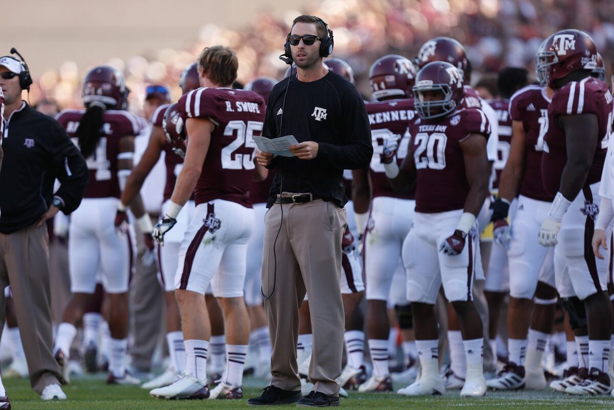 Kliff Kingsbury Texas A&M OC Should Be Texas Tech's Prime Target for