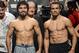 LAS VEGAS, NV - DECEMBER 07: Boxers Manny Pacquiao (L) and Juan Manuel Marquez pose during the official weigh-in for their welterweight bout at the MGM Grand Garden Arena on December 7, 2012 in Las Vegas, Nevada. Pacquiao and Marquez will fight each other for the fourth time on Dec. 8 in Las Vegas. (Photo by Jeff Bottari/Getty Images)