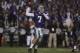 MANHATTAN, KS - NOVEMBER 3: Quarterback Collin Klein #7 of the Kansas State Wildcats prepares to throw the ball off against the Oklahoma State Cowboys at Bill Snyder Family Football Stadium on November 3, 2012 in Manhattan, Kansas. (Photo by Ed Zurga/Getty Images)
