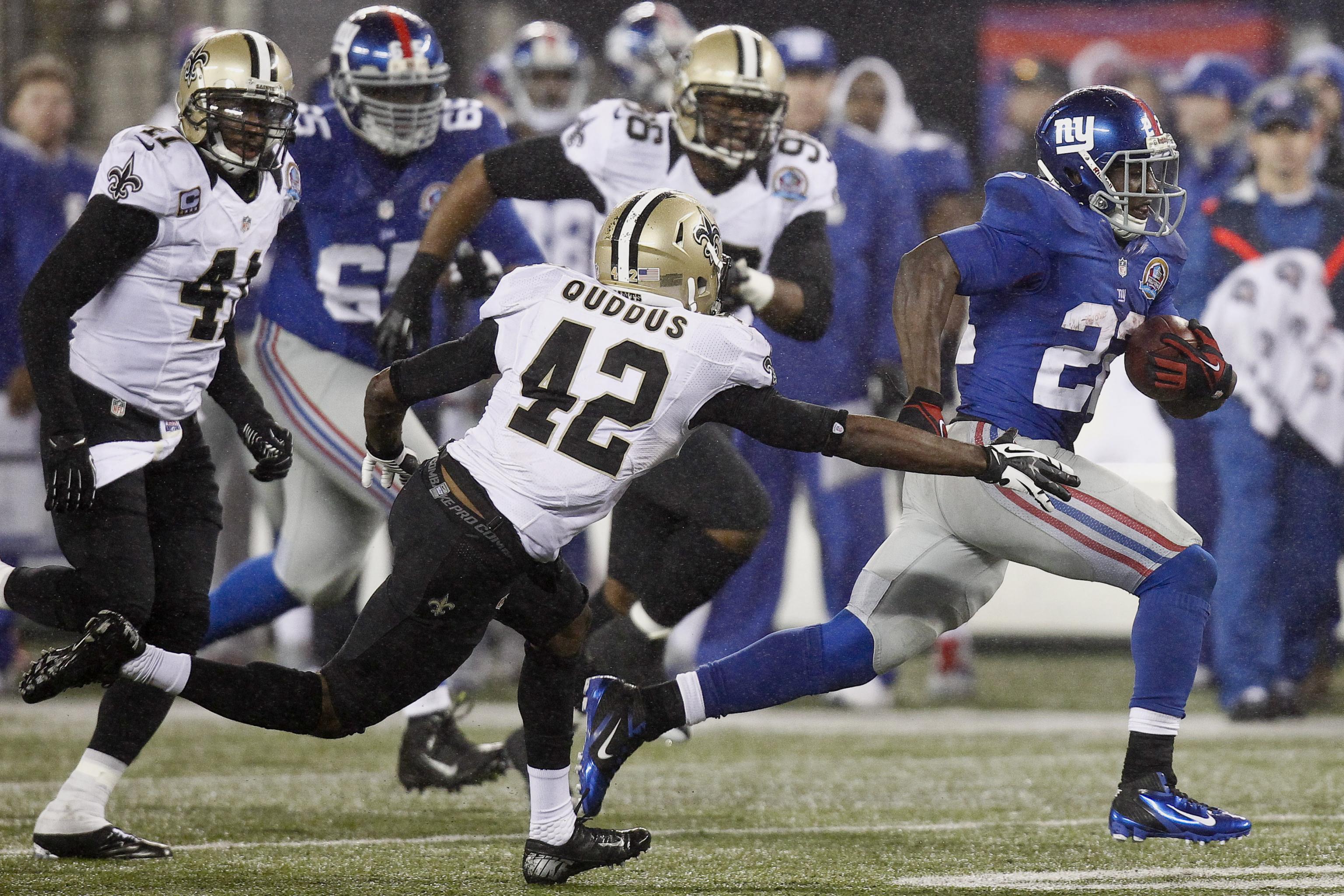 David Wilson Gets Reps With Giants' First Team: Fantasy Implications 