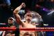 LAS VEGAS, NV - DECEMBER 08: Juan Manuel Marquez celebrates after defeating Manny Pacquiao by a sixth round knockout in their welterweight bout at the MGM Grand Garden Arena on December 8, 2012 in Las Vegas, Nevada. (Photo by Al Bello/Getty Images)