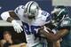 ARLINGTON, TX - DECEMBER 02: Dez Bryant #88 of the Dallas Cowboys scores a touchdown against Dominique Rodgers-Cromartie #23 of the Philadelphia Eagles at Cowboys Stadium on December 2, 2012 in Arlington, Texas. (Photo by Ronald Martinez/Getty Images)