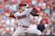 CINCINNATI, OH - JULY 17: Trevor Bauer #17 of the Arizona Diamondbacks pitches during the game against the Cincinnati Reds at Great American Ball Park on July 17, 2012 in Cincinnati, Ohio. (Photo by Joe Robbins/Getty Images)