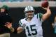 JACKSONVILLE, FL - DECEMBER 09: Tim Tebow #15 of the New York Jets warms up prior to the game against the Jacksonville Jaguars at EverBank Field on December 9, 2012 in Jacksonville, Florida. (Photo by Sam Greenwood/Getty Images)
