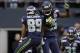 Dec 9, 2012, Seattle, WA, USA; Seattle Seahawks cornerback Richard Sherman (25) celebrates an interception against the Arizona Cardinals with Seattle Seahawks wide receiver Doug Baldwin (89) during the second quarter at CenturyLink Field. Mandatory Credit: Joe Nicholson-USA TODAY Sports