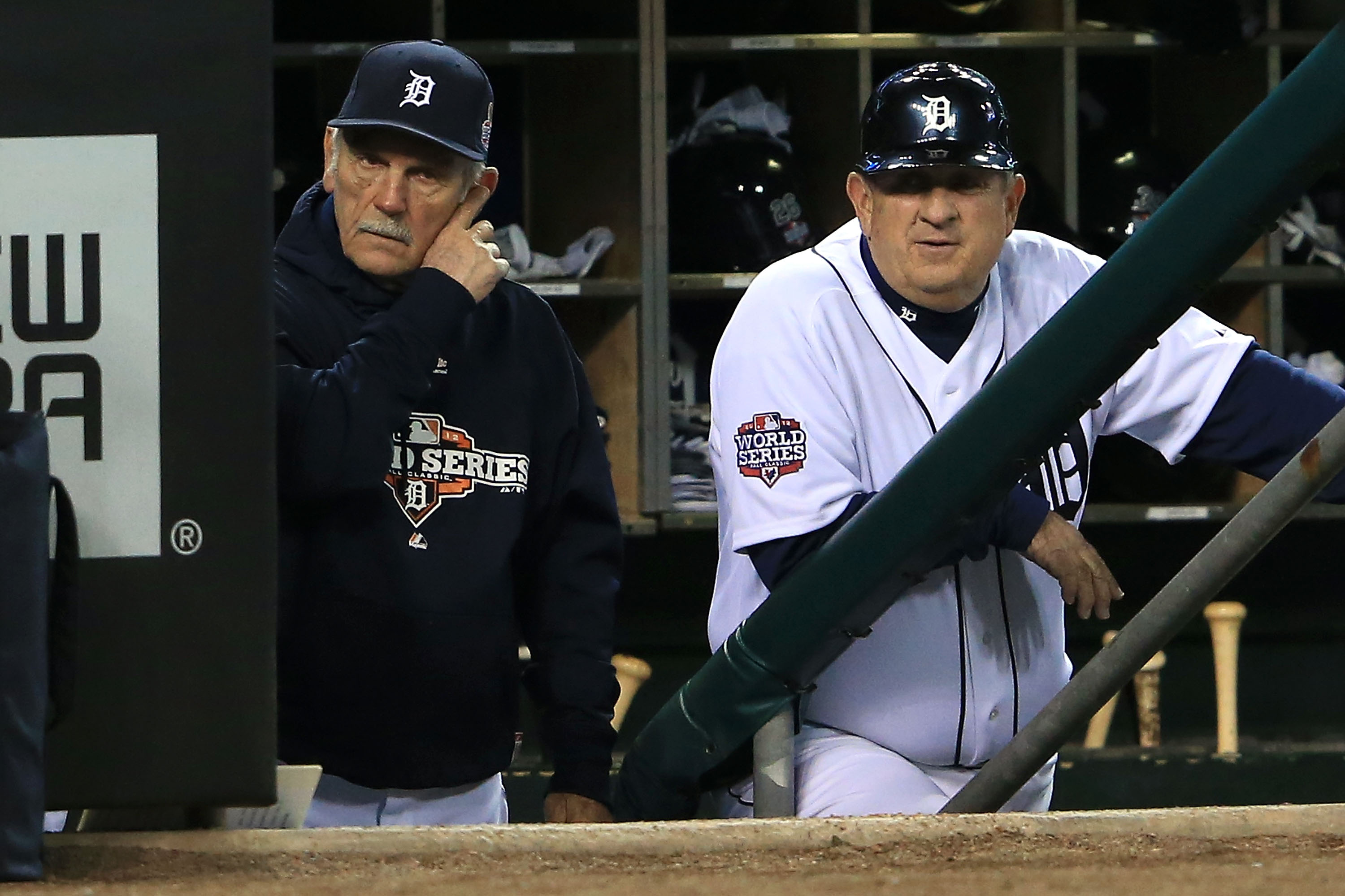 Detroit tigers first base coach hi-res stock photography and