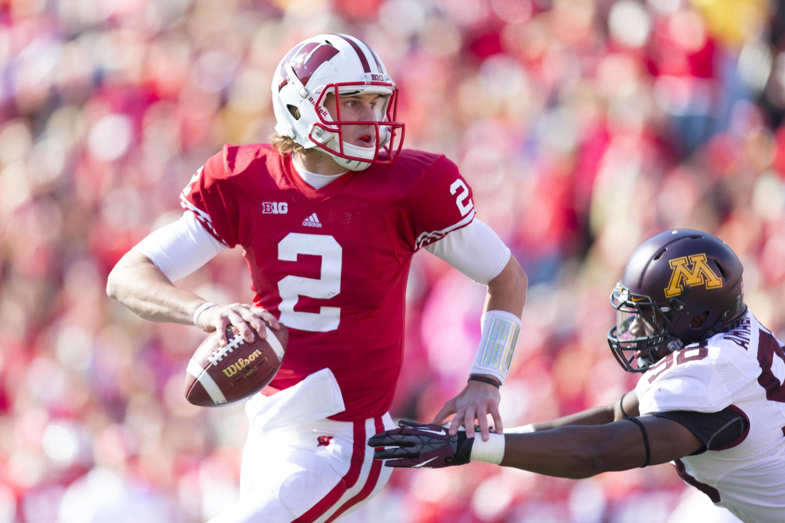 Wilson brings rosy outlook to Badgers