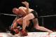 Robert Whittaker (red glove tape) finished all nine of his opponents in his career. Can he make it ten against Brad Scott?