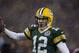 GREEN BAY, WI - December 9: Aaron Rodgers #12 of the Green Bay Packers runs for a touchdown against the Detroit Lions at Lambeau Field on December 9, 2012 in Green Bay, Wisconsin. (Photo by Tom Lynn /Getty Images)