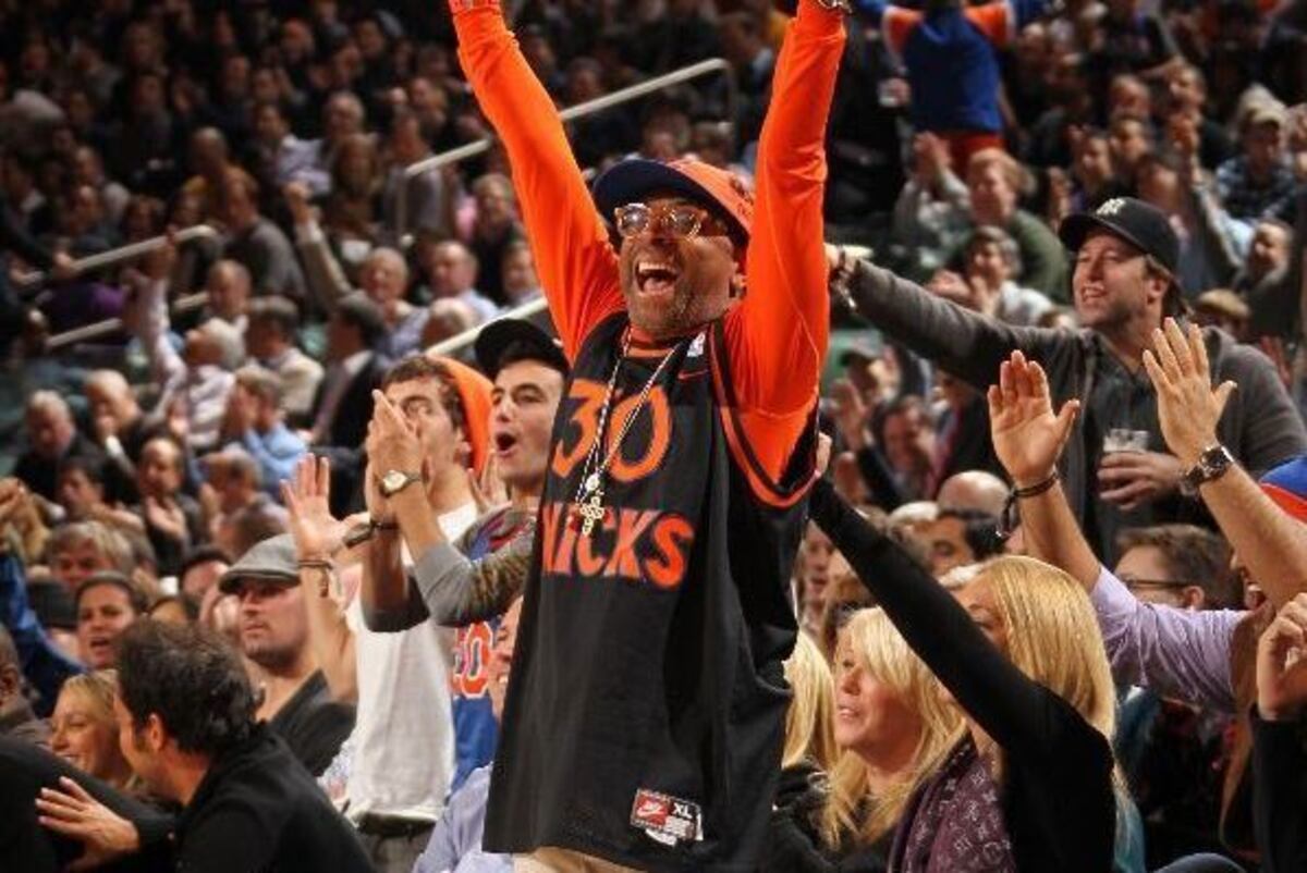 spike lee jordans orange