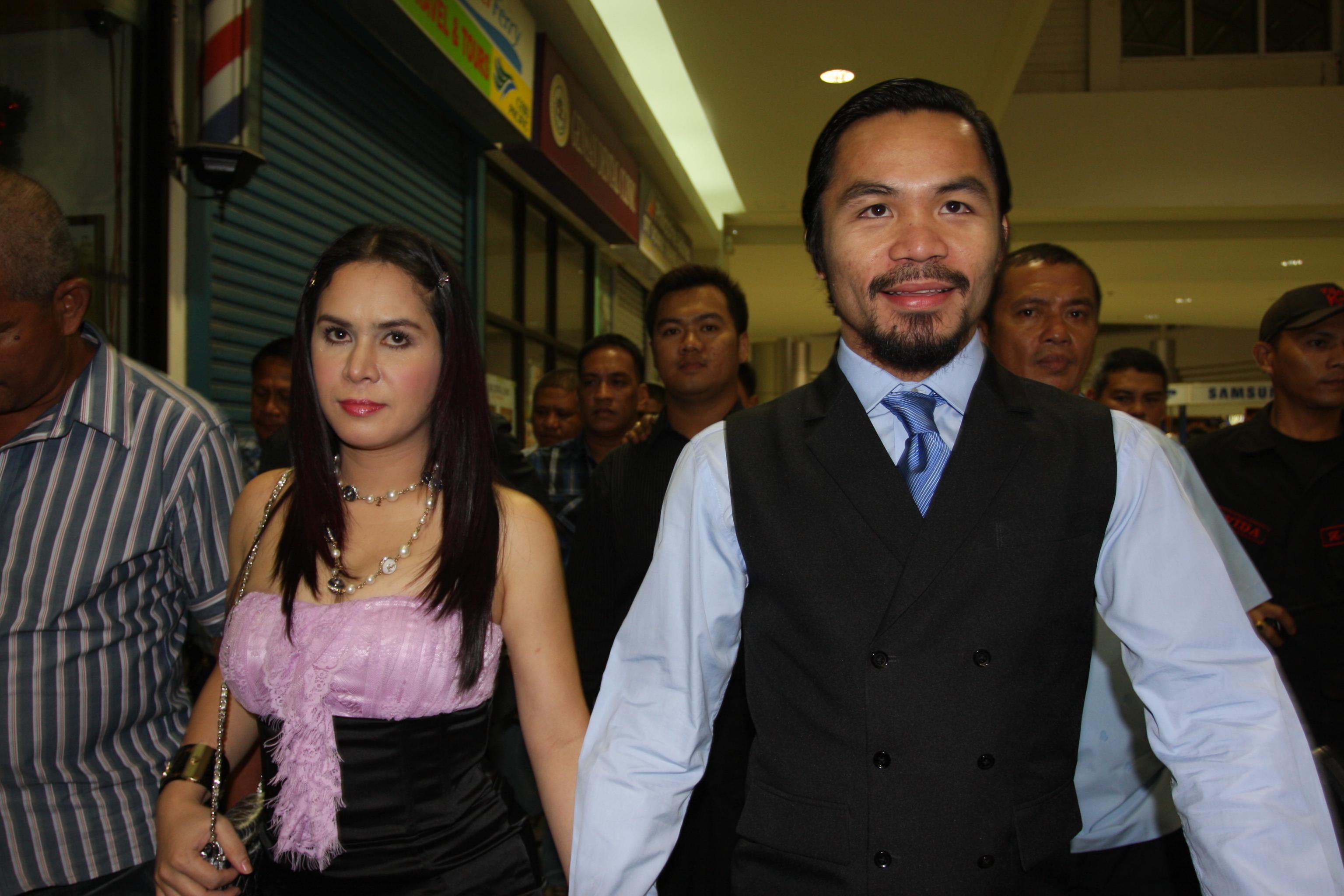 Shop: Jinkee Pacquiao's All-brown Outfit At Floyd Mayweather Vs