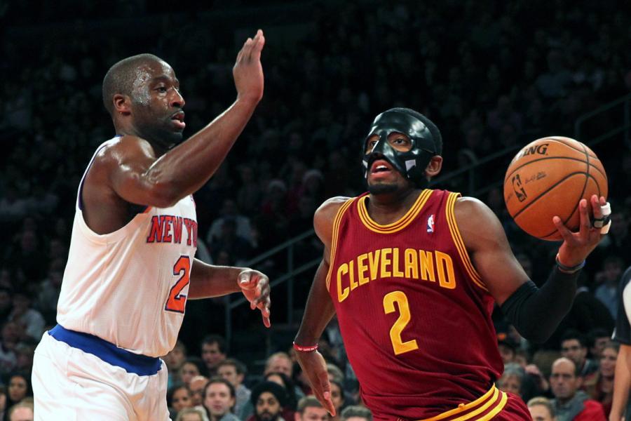 Kyrie Irving Wears Protective Mask, Posts Career High MSG | News, Scores, Highlights, Stats, and Rumors | Bleacher Report