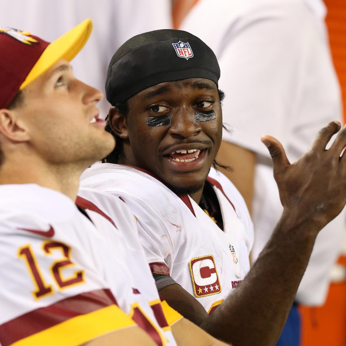 NFL roundup: Redskins' RG3 & Cousins grow as rookie QB tandem