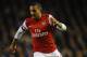 LIVERPOOL, ENGLAND - NOVEMBER 28: Theo Walcott of Arsenal in action during the Barclays Premier League match between Everton and Arsenal at Goodison Park on November 28, 2012 in Liverpool, England. (Photo by Laurence Griffiths/Getty Images)