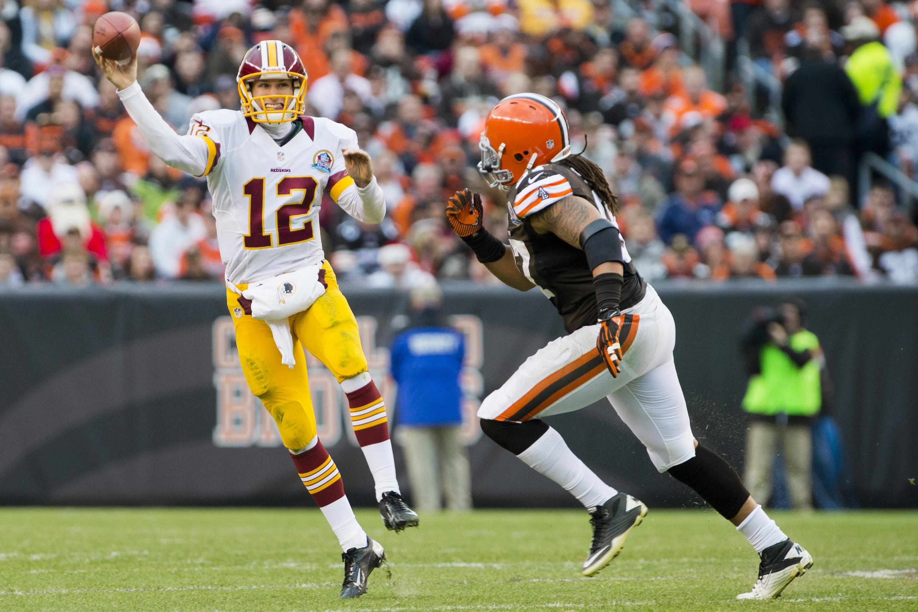 NFL: Washington Redskins defeat Cleveland Browns for fifth