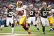 CLEVELAND, OH - DECEMBER 16: Running back Evan Royster #22 of the Washington Redskins runs in a touchdown during the second half against the Cleveland Browns at Cleveland Browns Stadium on December 16, 2012 in Cleveland, Ohio. The Redskins defeated the Browns 38-21. (Photo by Jason Miller/Getty Images)