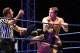 DURBAN, SOUTH AFRICA - JULY 08: Ted DiBiase battles Yoshi Tatsu during the WWE Smackdown Live Tour at Westridge Park Tennis Stadium on July 08, 2011 in Durban, South Africa. (Photo by Steve Haag/Gallo Images/Getty Images)