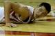HOUSTON, TX - NOVEMBER 27: Jeremy Lin #7 of the Houston Rockets is knocked to the court against the Toronto Raptors at the Toyota Center on November 27, 2012 in Houston, Texas. NOTE TO USER: User expressly acknowledges and agrees that, by downloading and or using this photograph, User is consenting to the terms and conditions of the Getty Images License Agreement. (Photo by Scott Halleran/Getty Images)