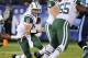 NASHVILLE, TN - DECEMBER 17: Quarterback Tim Tebow #15 of the New York Jets is sacked by Zach Brown #55 of the Tennessee Titans at LP Field on December 17, 2012 in Nashville, Tennessee. (Photo by Frederick Breedon/Getty Images)