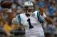 SAN DIEGO, CA - DECEMBER 16: Cam Newton #1 of the Carolina Panthers throws the ball against the San Diego Chargers on December 16, 2012 at Qualcomm Stadium in San Diego, California. (Photo by Donald Miralle/Getty Images)