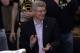 Canadian Prime Minister Stephen Harper at Game 4 of the 2011 Stanley Cup Final in Boston