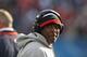 CHICAGO, IL - NOVEMBER 25: Head coach Lovie Smith of the Chicago Bears watches as his team takes on the Minnesota Vikings at Soldier Field on November 25, 2012 in Chicago, Illinois. The Bears defeated the Vikings 28-10. (Photo by Jonathan Daniel/Getty Images)