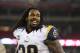 Nov. 25, 2012; Glendale, AZ, USA: St. Louis Rams running back Steven Jackson (39) against the Arizona Cardinals at University of Phoenix Stadium. Mandatory Credit: Mark J. Rebilas-USA TODAY Sports