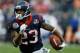 HOUSTON, TX - DECEMBER 16: Arian Foster #23 of the Houston Texans runs the ball during the game against the Indianapolis Colts at at Reliant Stadium on December 16, 2012 in Houston, Texas. (Photo by Scott Halleran/Getty Images)