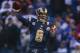 ORCHARD PARK, NY - DECEMBER 9: Sam Bradford #8 of the St. Louis Rams throws a pass during an NFL game against the Buffalo Bills at Ralph Wilson Stadium on December 9, 2012 in Orchard Park, New York. (Photo by Tom Szczerbowski/Getty Images)
