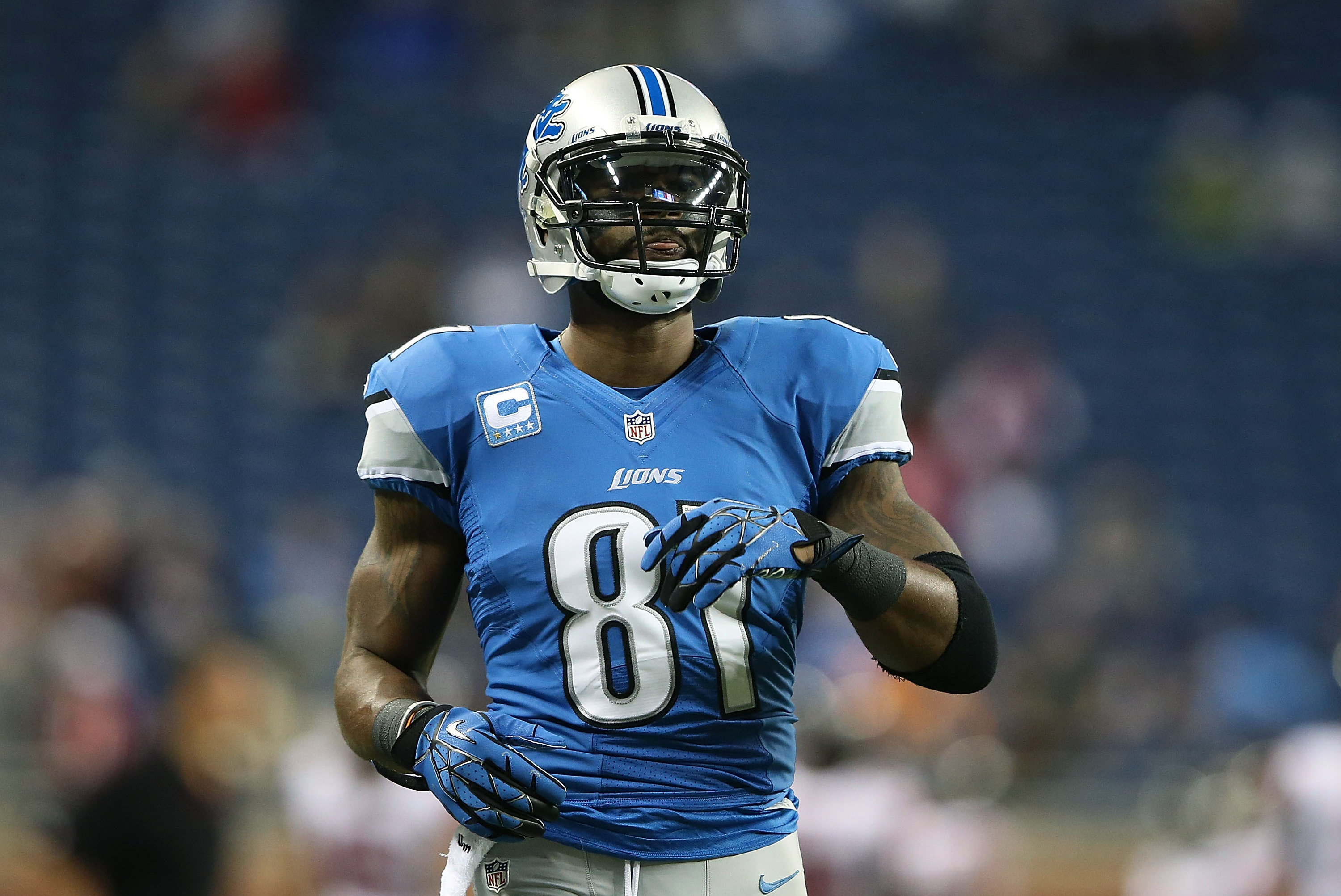 Calvin Johnson breaks Jerry Rice's record for single-season receiving yards  - Sports Illustrated