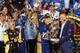 HOMESTEAD, FL - NOVEMBER 18: NASCAR chairman and CEO Brian France presents Brad Keselowski, driver of the #2 Miller Lite Dodge, with the series trophy in Champions Victory Lane after winning the series championship and finishing in fifteenth place for the NASCAR Sprint Cup Series Ford EcoBoost 400 at Homestead-Miami Speedway on November 18, 2012 in Homestead, Florida. (Photo by Todd Warshaw/Getty Images)