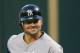 BALTIMORE, MD - SEPTEMBER 06: Nick Swisher #33 of the New York Yankees jogs back to the dugout after grounding out during the first inning against the Baltimore Orioles at Oriole Park at Camden Yards on September 6, 2012 in Baltimore, Maryland. (Photo by Rob Carr/Getty Images)
