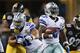 ARLINGTON, TX - DECEMBER 16: Dwayne Harris #17 of the Dallas Cowboys returns a punt against the Pittsburgh Steelers at Cowboys Stadium on December 16, 2012 in Arlington, Texas. (Photo by Ronald Martinez/Getty Images)