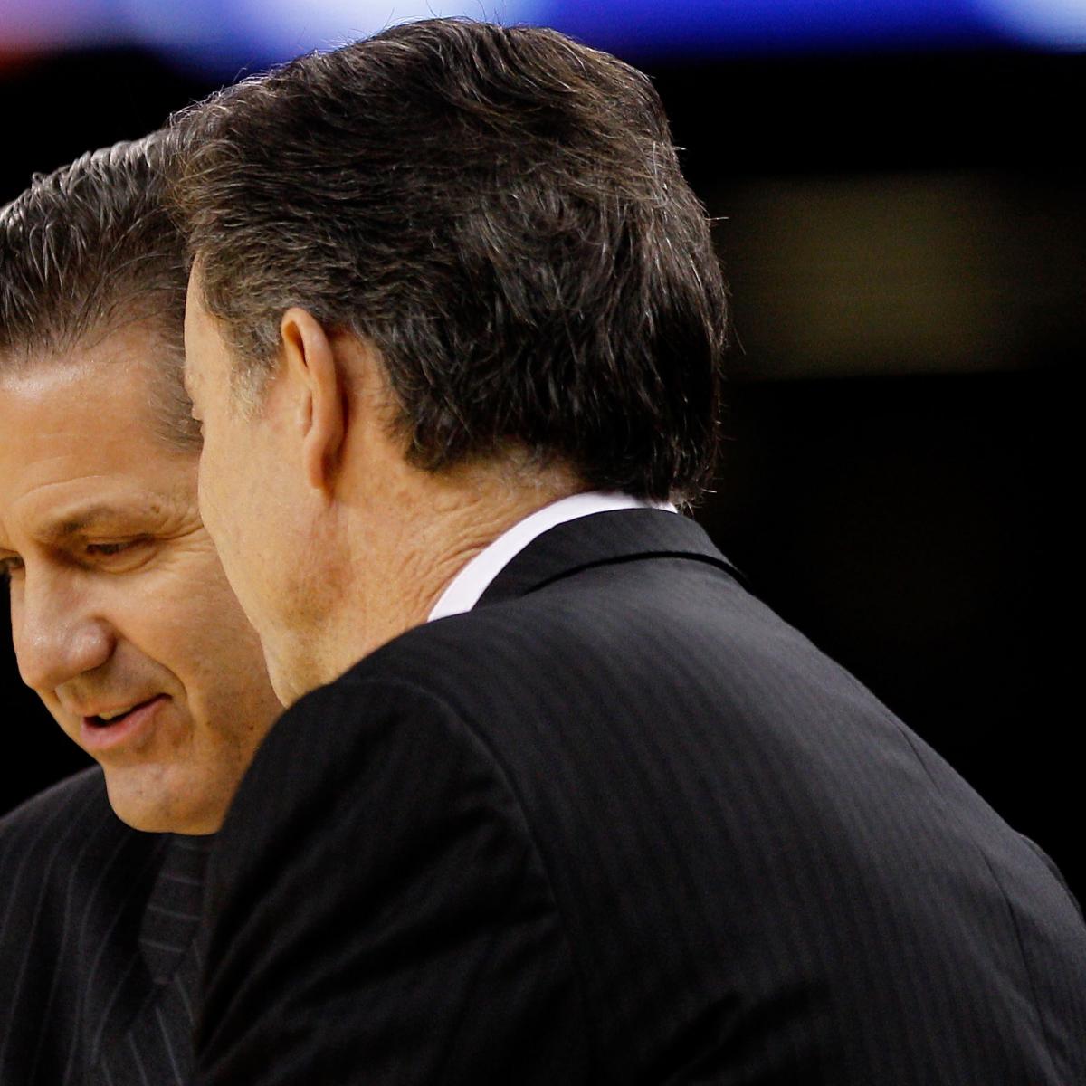 Kentucky vs. Louisville: Is Calipari or Pitino the Greater Kentucky