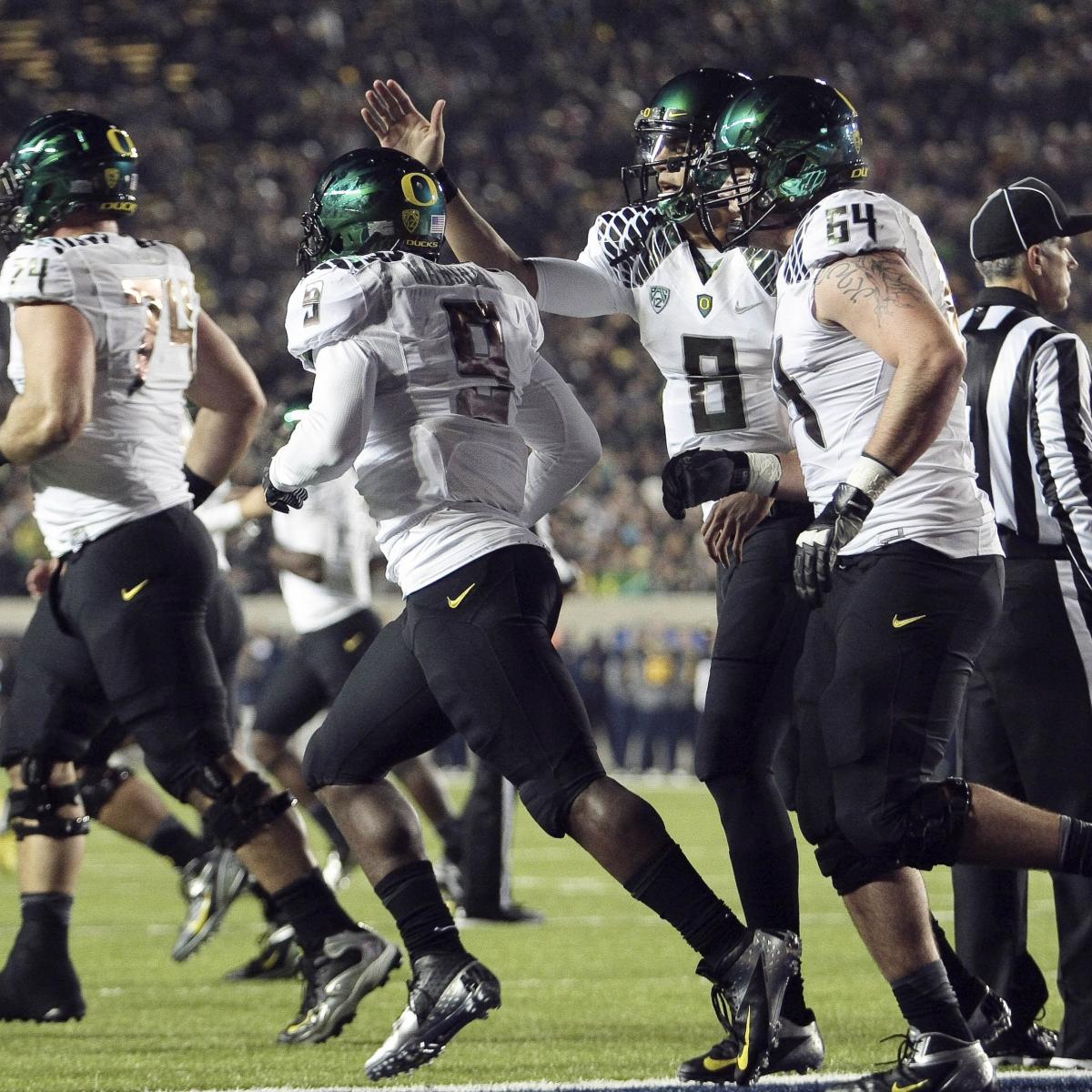 Oregon Football Projecting the Ducks' 2013 Preseason AP Ranking News