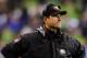Dec 23, 2012; Seattle, WA, USA; San Francisco 49ers head coach Jim Harbaugh during the second half against the Seattle Seahawks at CenturyLink Field. Seattle defeated San Francisco 42-13. Mandatory Credit: Steven Bisig-USA TODAY Sports