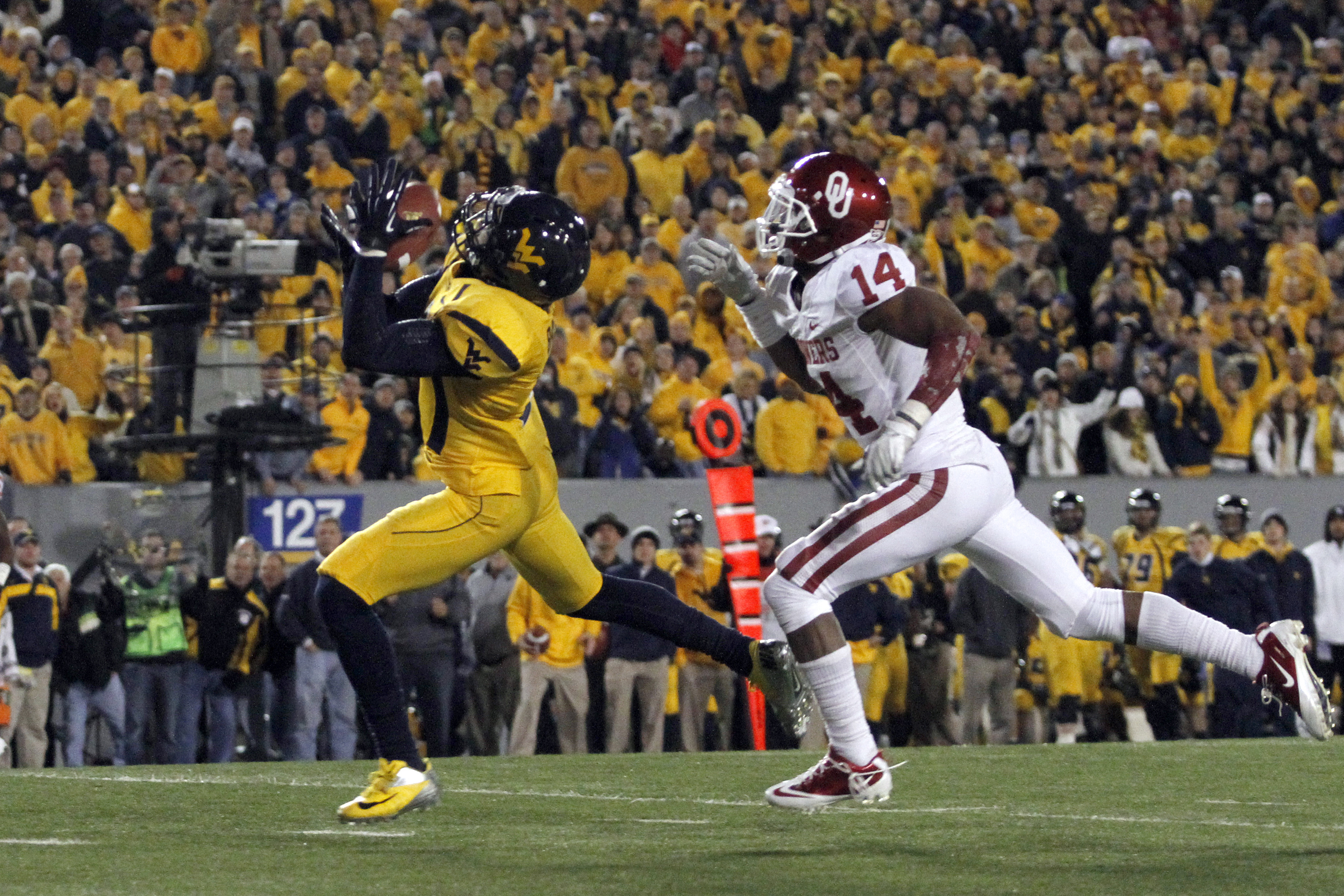 2013 NFL Draft Profile: Stedman Bailey, Wide Receiver, West Virginia  Mountaineers - The Smoking Musket